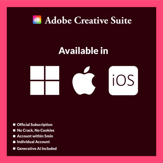 Adobe Creative Cloud All Apps Subscription 1 Year - Key Seller BD KSBD