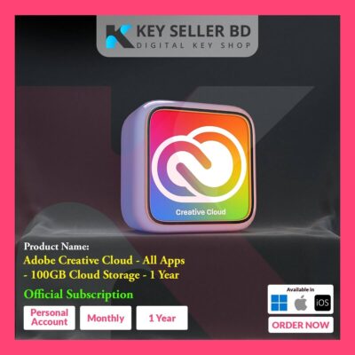 Adobe Creative Cloud All Apps Genuine at cheap price - key seller bd